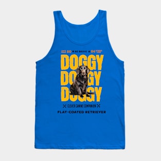 Doggy Flat-Coated Retriever Tank Top